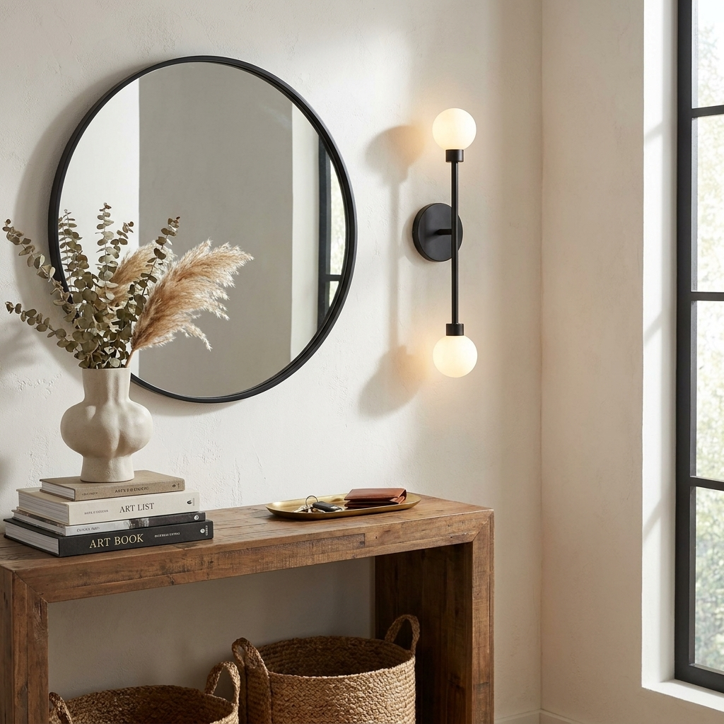 Sedgeford Albasten wandlamp