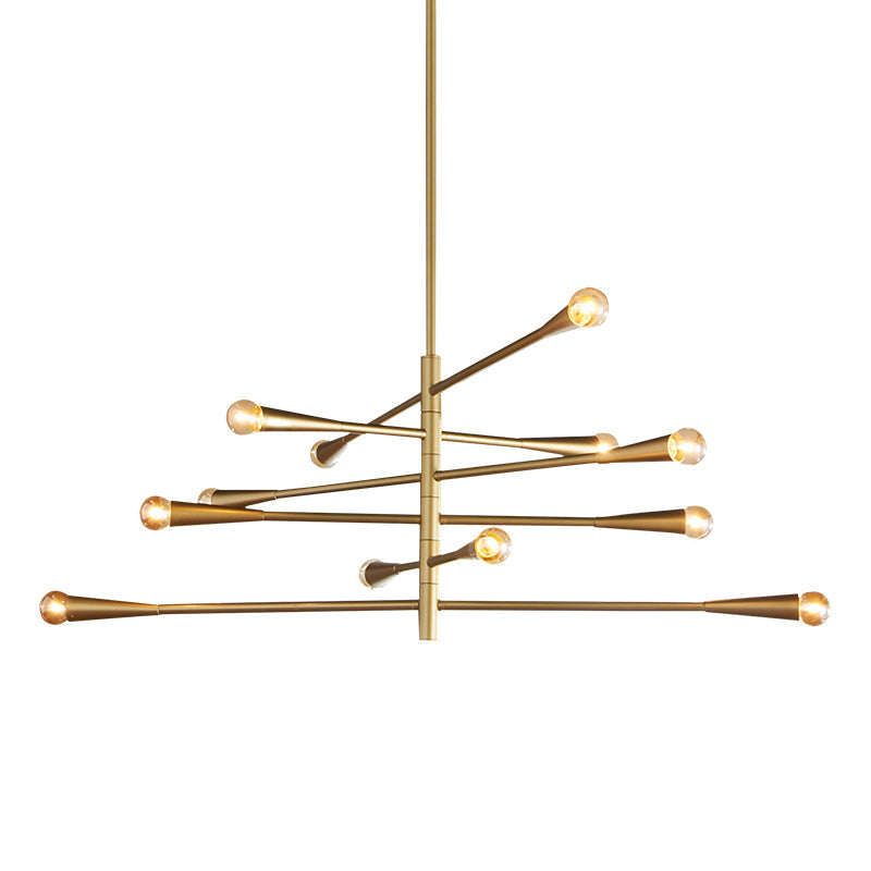 Sifuvyu Moderne Minimalistische Kroonluchter van messing