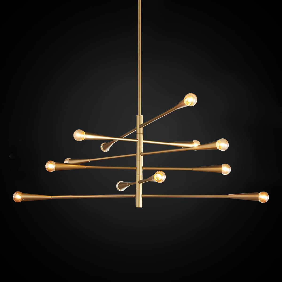 Sifuvyu Moderne Minimalistische Kroonluchter van messing