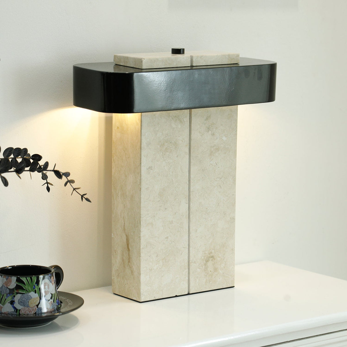 Abram Moderne tafellamp van marmer