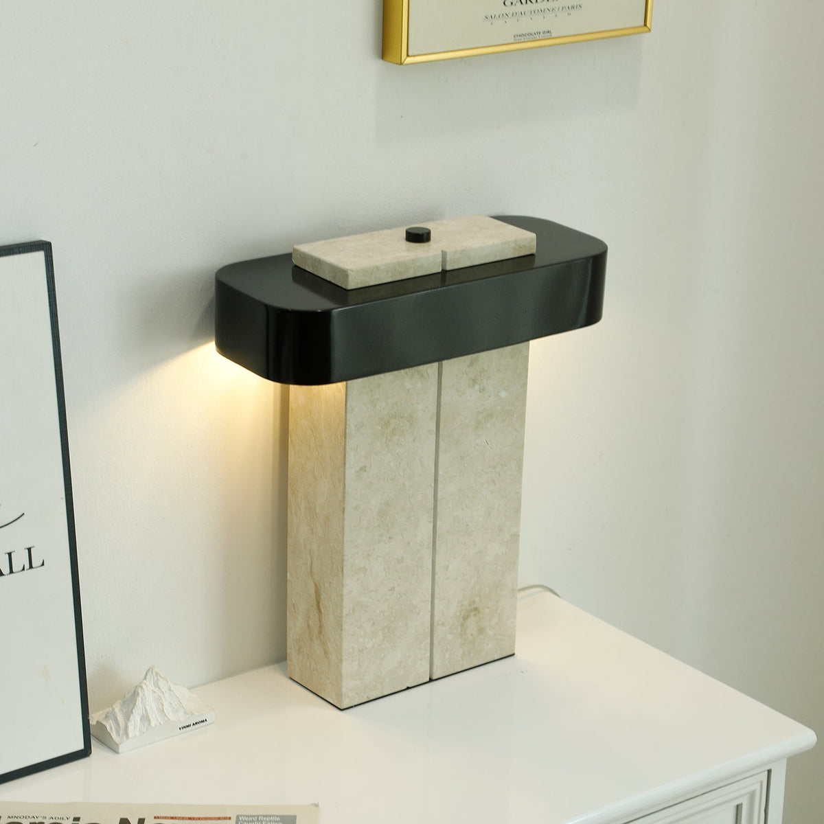Abram Moderne tafellamp van marmer