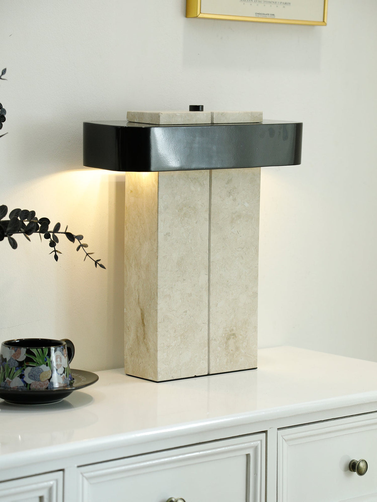 Abram Moderne tafellamp van marmer