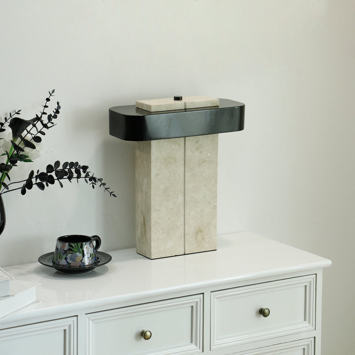 Abram Moderne tafellamp van marmer
