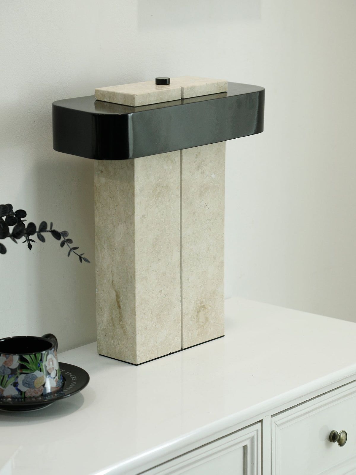 Abram Moderne tafellamp van marmer
