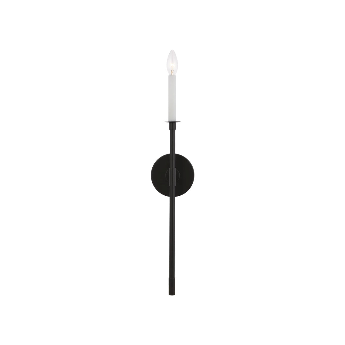 Alvuvyh moderne minimalistische wandlamp van zwart metaal
