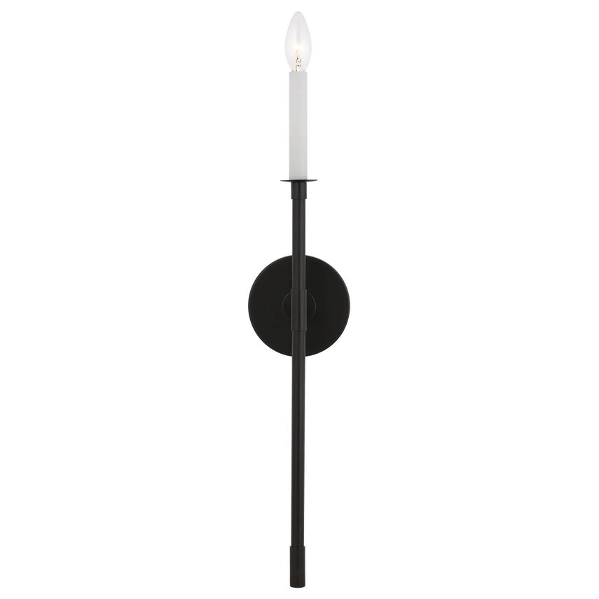 Alvuvyh moderne minimalistische wandlamp van zwart metaal
