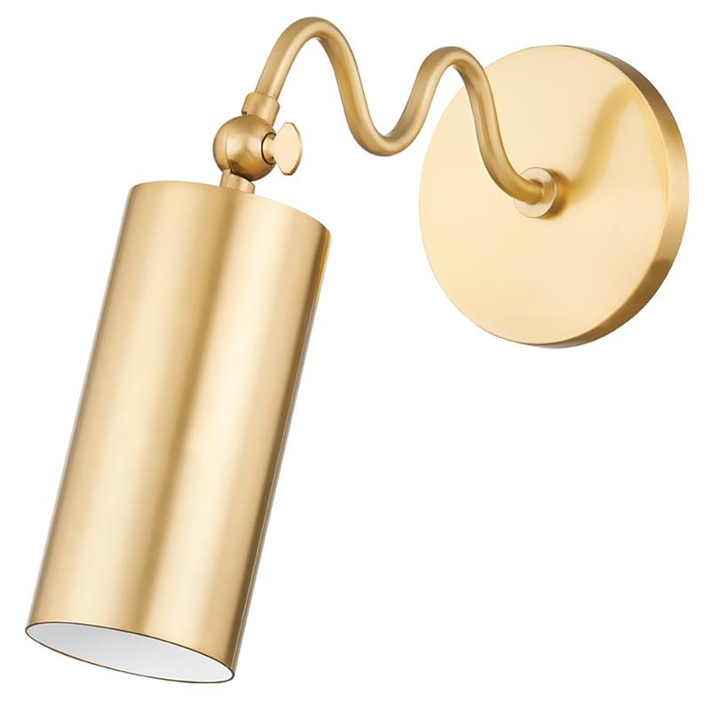 Vatnuvyu moderne minimalistische wandlamp met stoffen kap en metalen behuizing