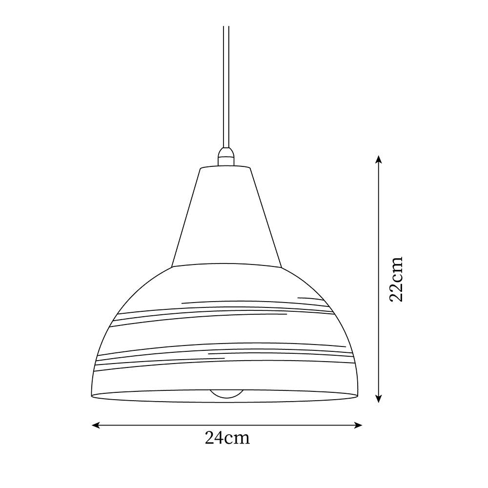 Moderne hanglamp met textuurkeramische kap, getaperd, Noordse minimalistisch