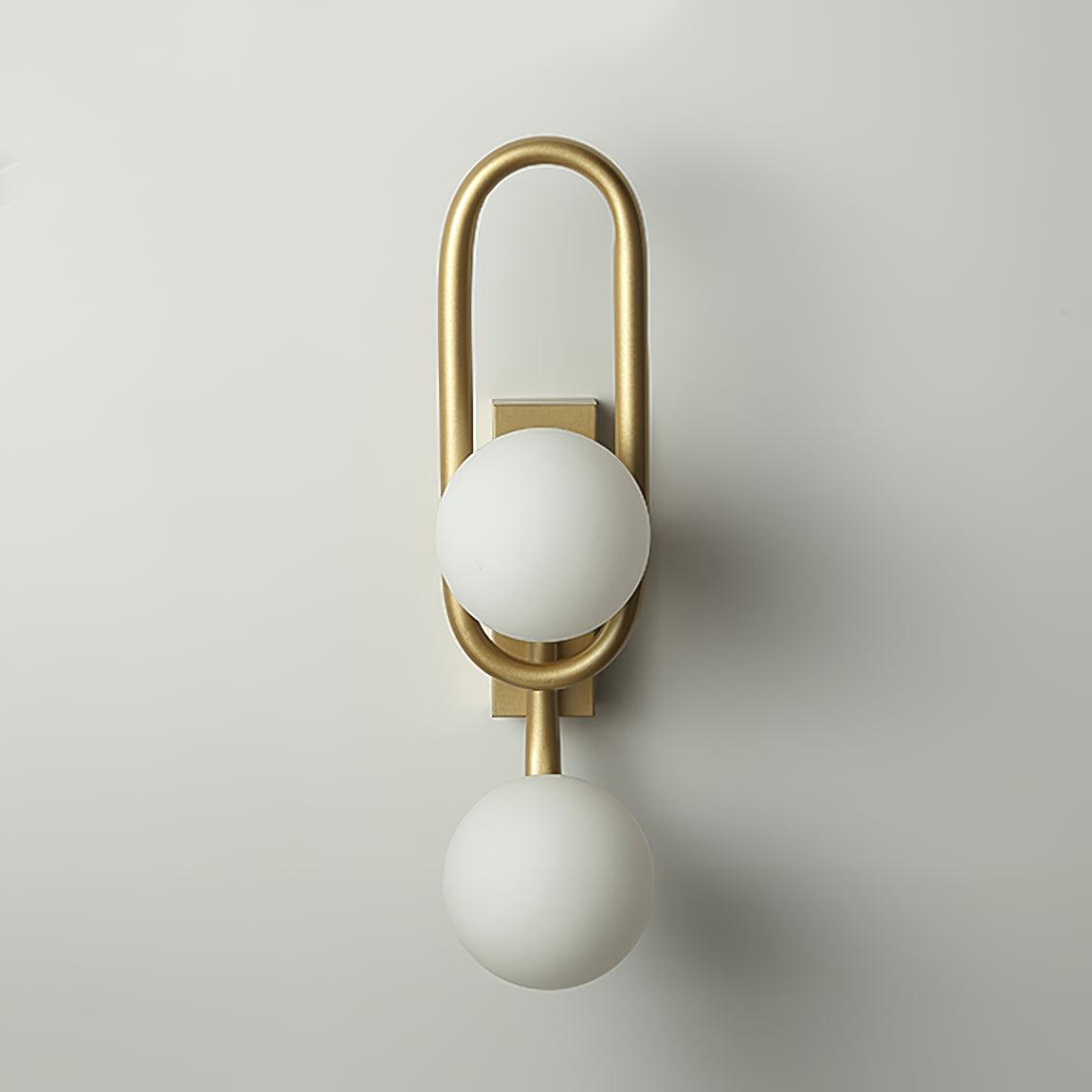Alphaia Moderne minimalistische wandlamp van glas