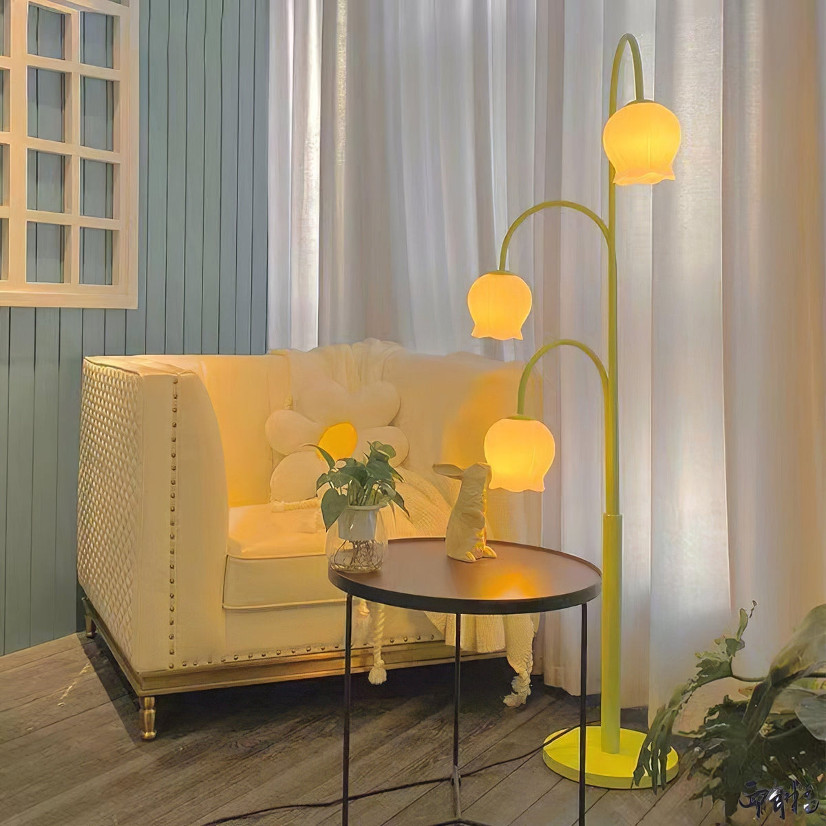 Lilic Orchid vloerlamp