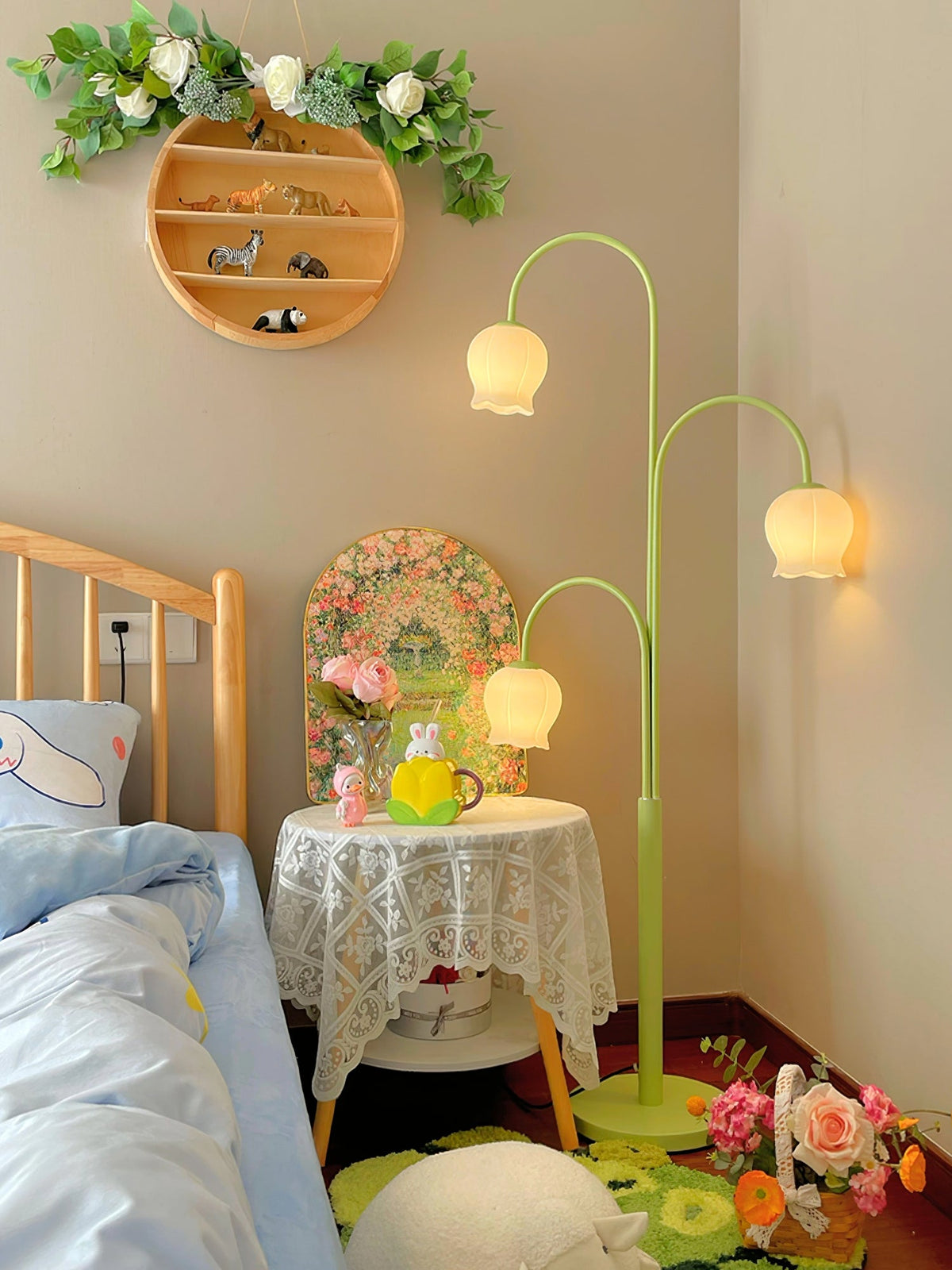 Lilic Orchid vloerlamp