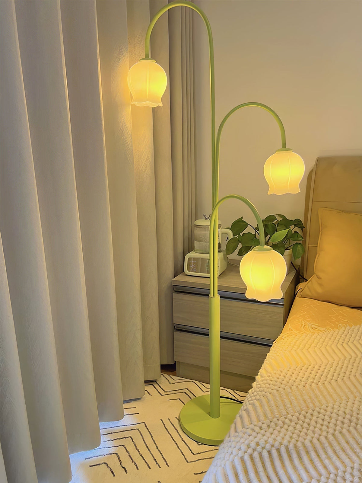 Lilic Orchid vloerlamp