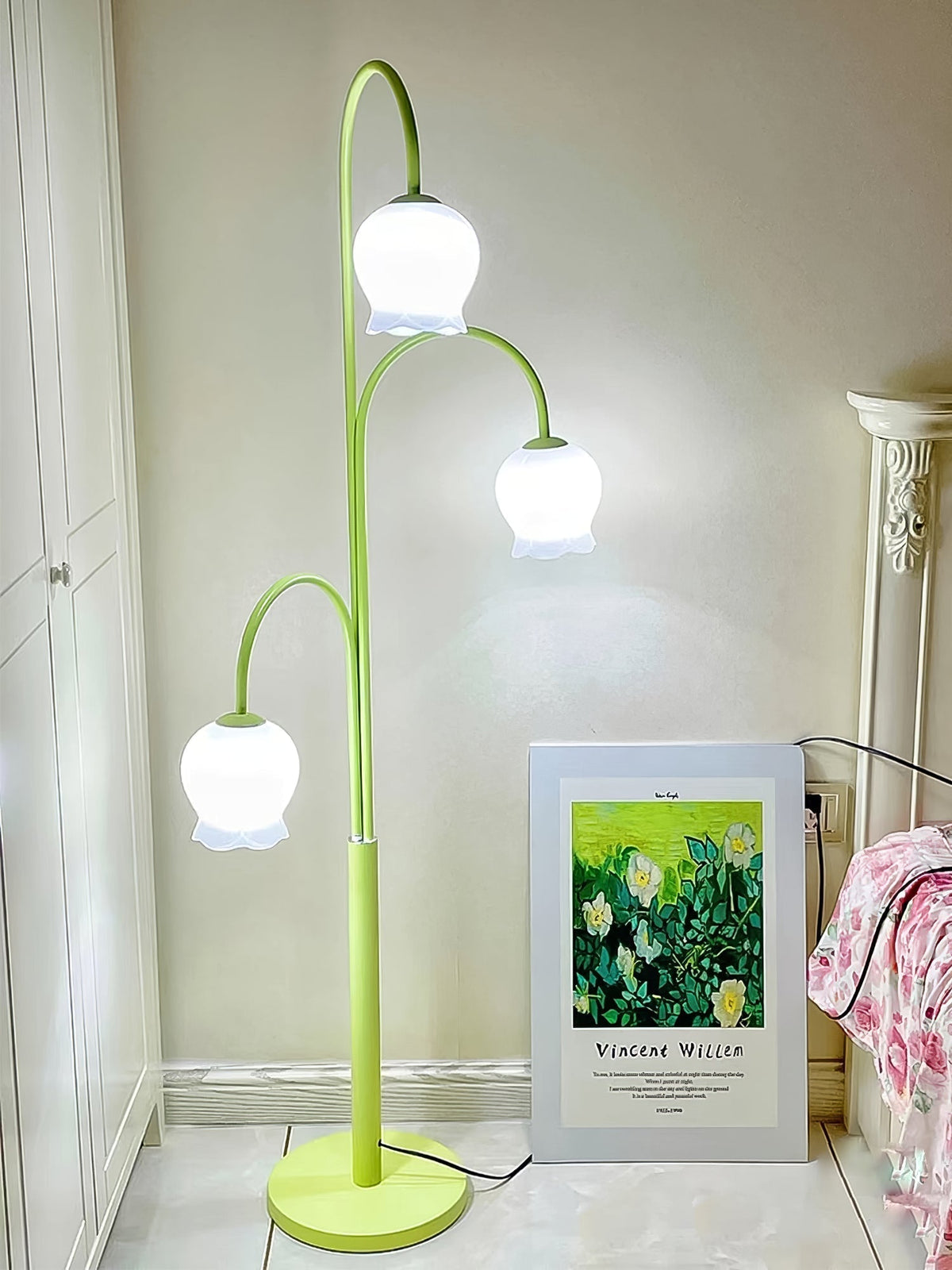 Lilic Orchid vloerlamp