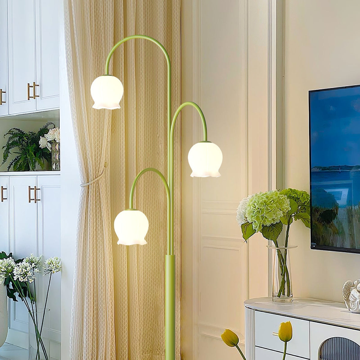Lilic Orchid vloerlamp