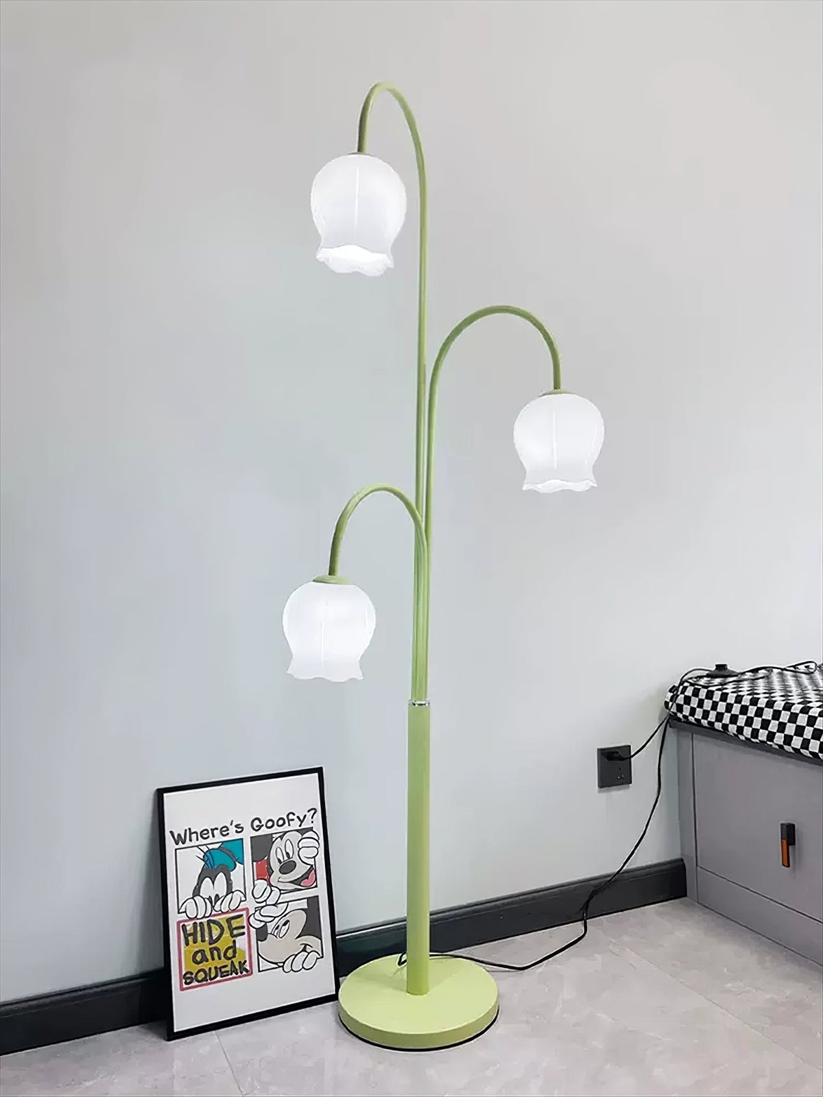 Lilic Orchid vloerlamp