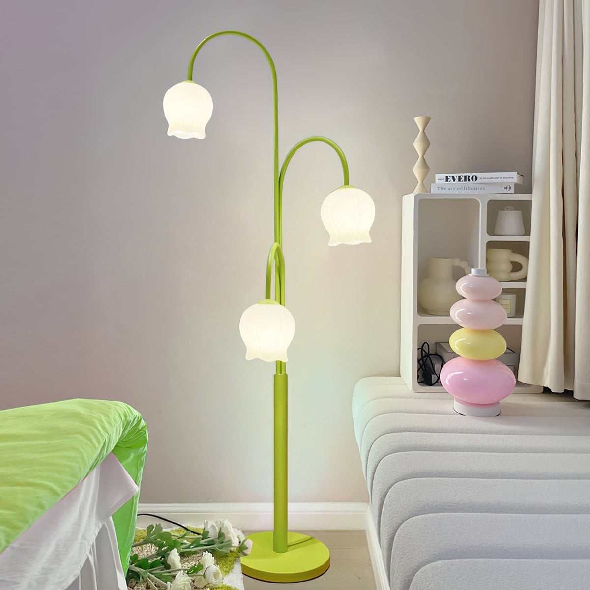 Lilic Orchid vloerlamp