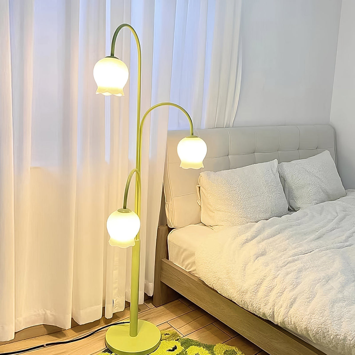 Lilic Orchid vloerlamp