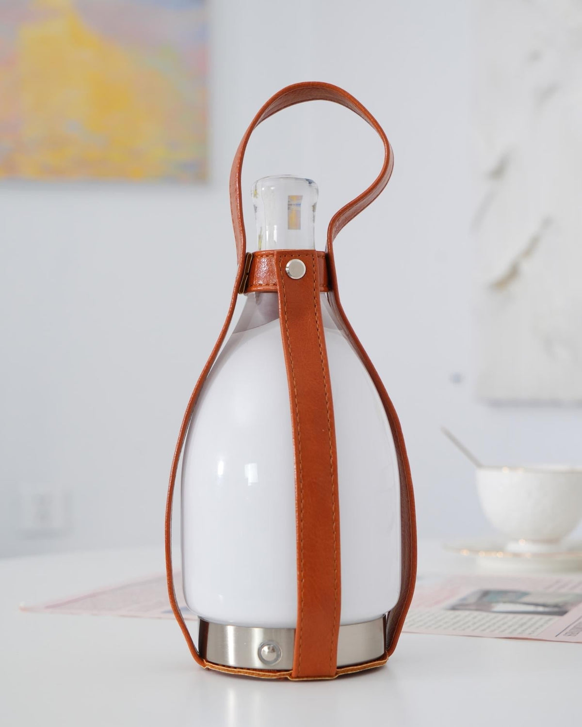 Ales Leder Vintage tafellamp