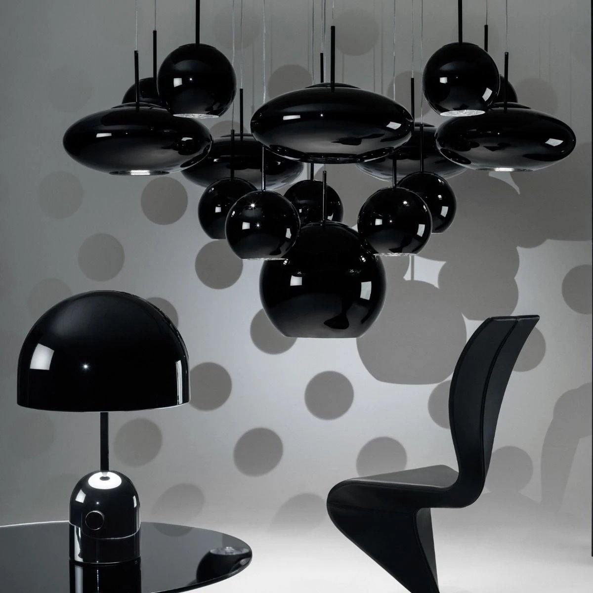 Ames luxe tafellamp in chrome