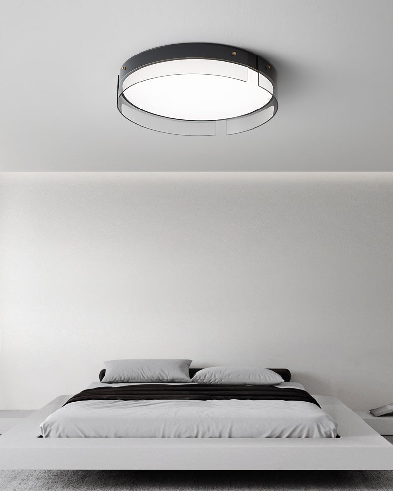 Ovenaris modern Minimalistisch Messing Plafondlamp