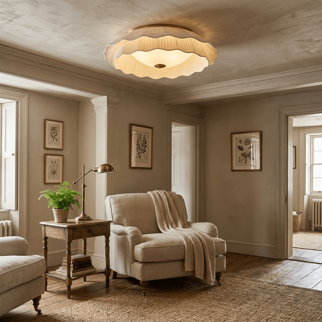 Celestian Epoque Plooide plafondlamp