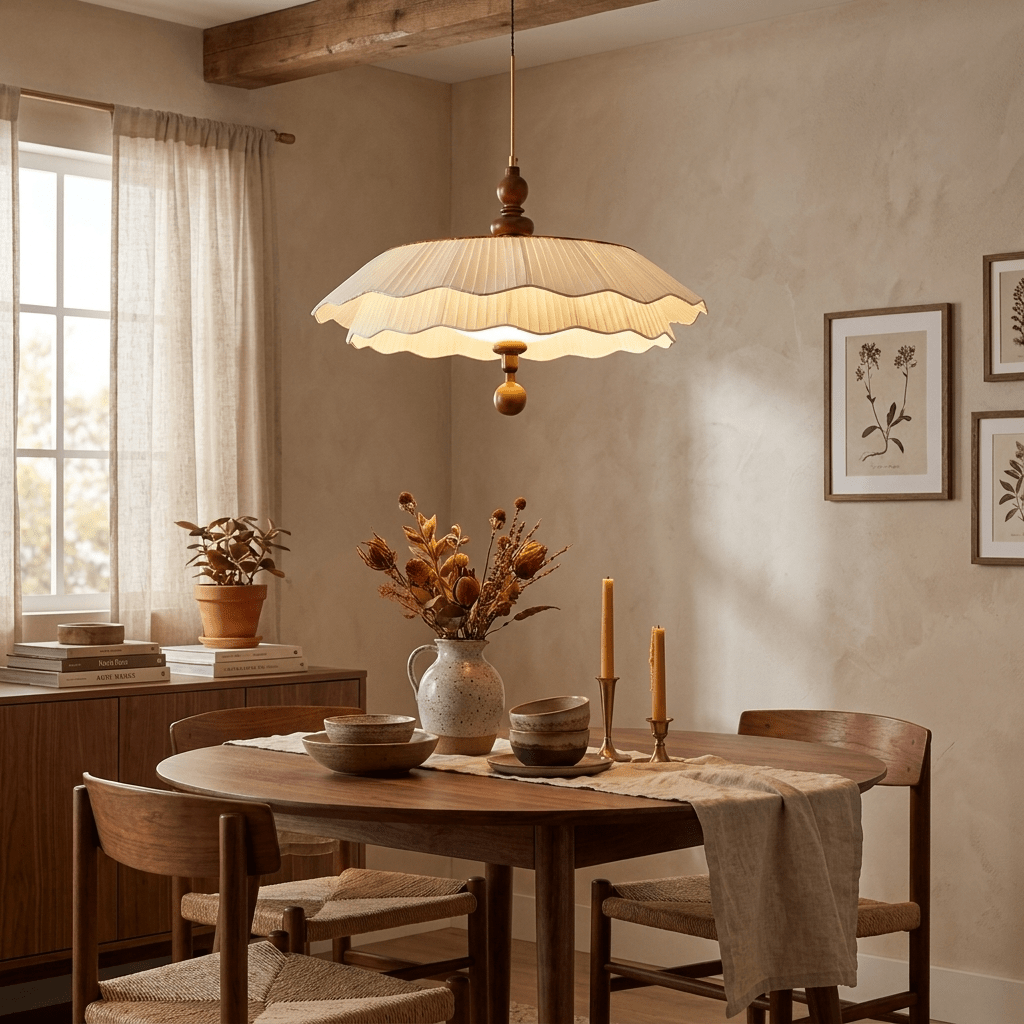 Elianor Belle Époque Plooide hanglamp