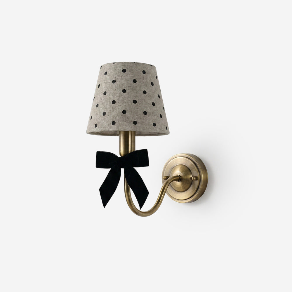 Noraaria wandlamp met stippen