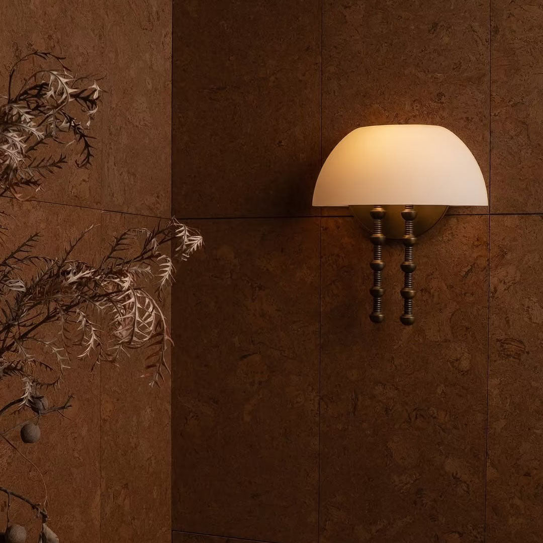 Bellini albasten wandlamp