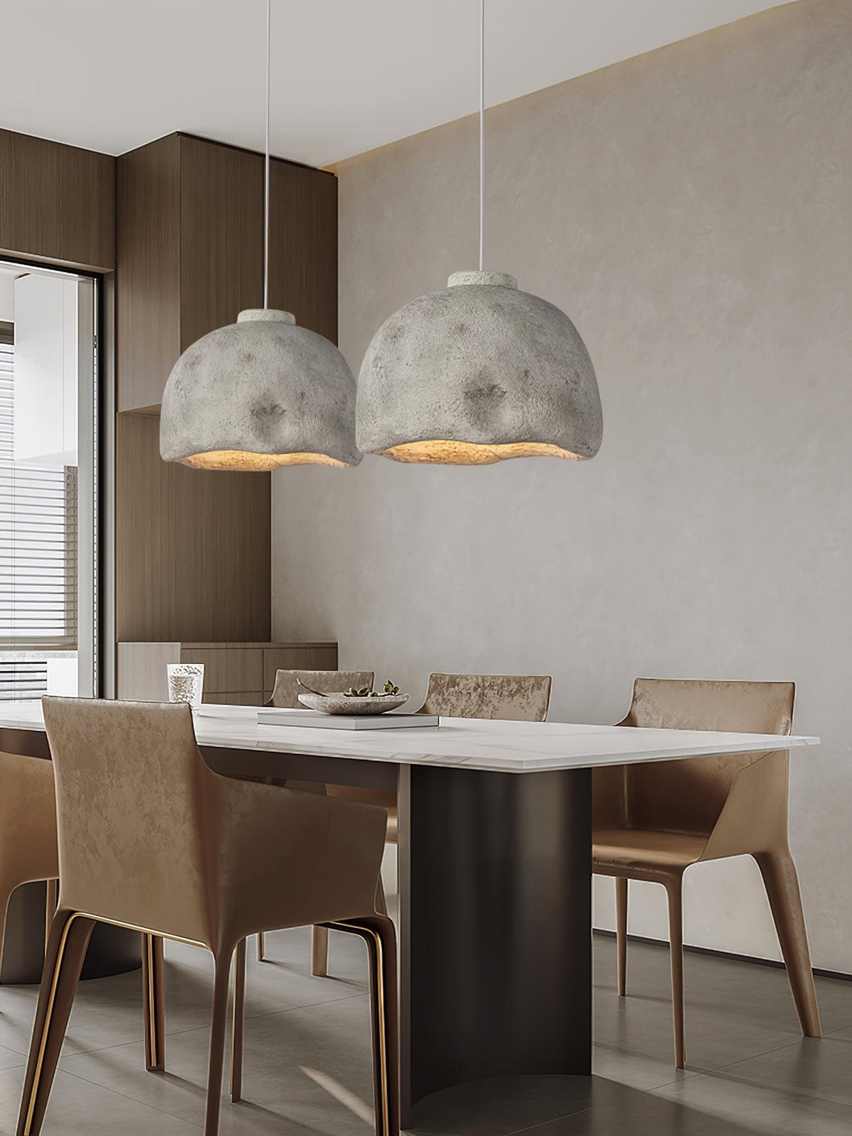 Dirixon Industriële hanglamp grijs en bruin