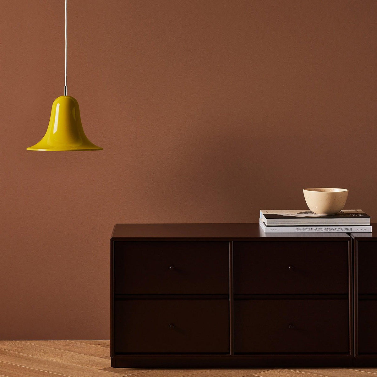 Nevin Minimalistische hanglamp met klokkenkap