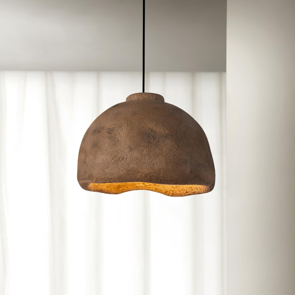 Dirixon Industriële hanglamp grijs en bruin