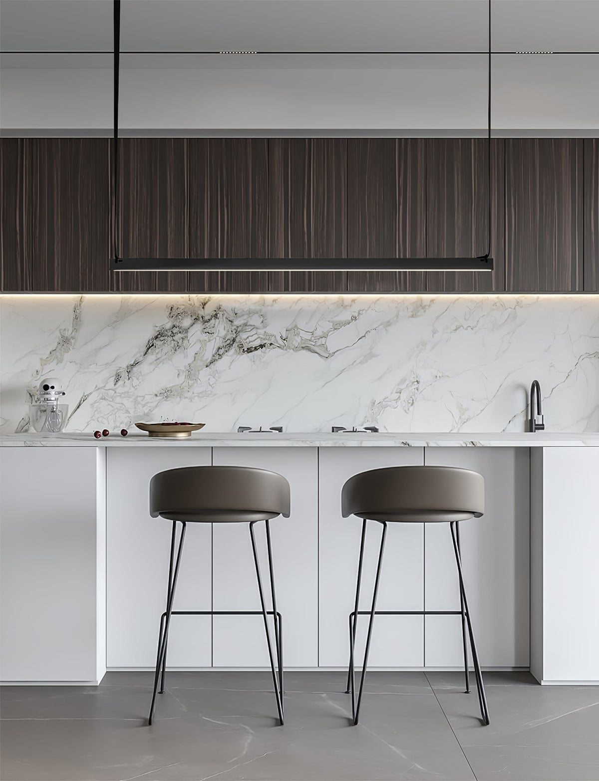 Gideon Minimalistische hanglamp met lineaire vormgeving