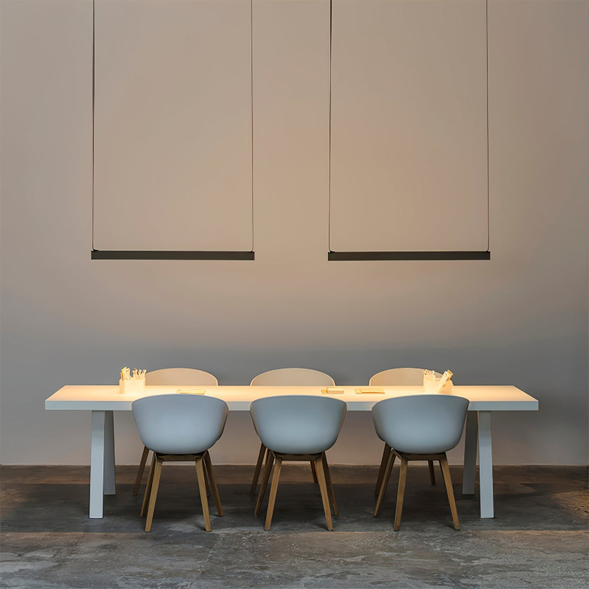 Gideon Minimalistische hanglamp met lineaire vormgeving