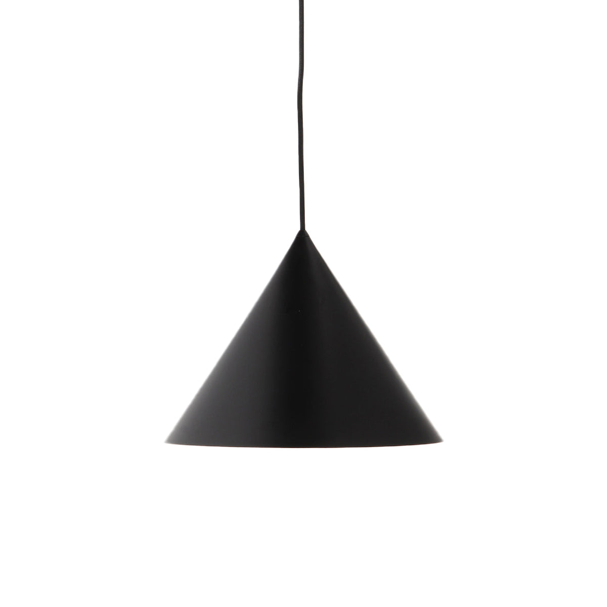 Caeluvyu moderne minimalistische hanglamp van donker metaal
