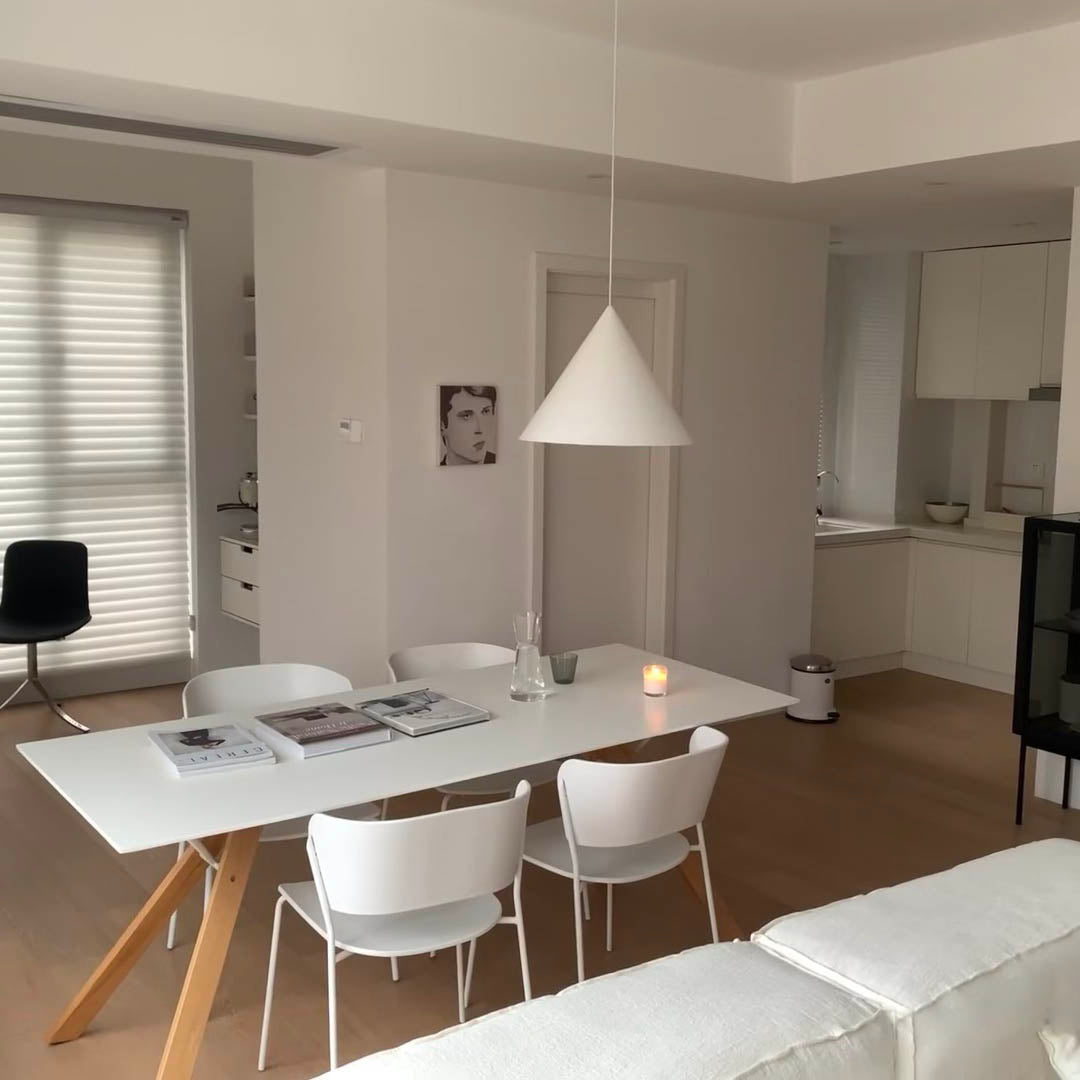 Caeluvyu moderne minimalistische hanglamp van donker metaal