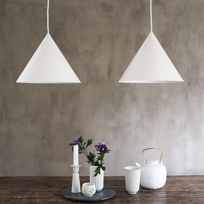 Caeluvyu moderne minimalistische hanglamp van donker metaal
