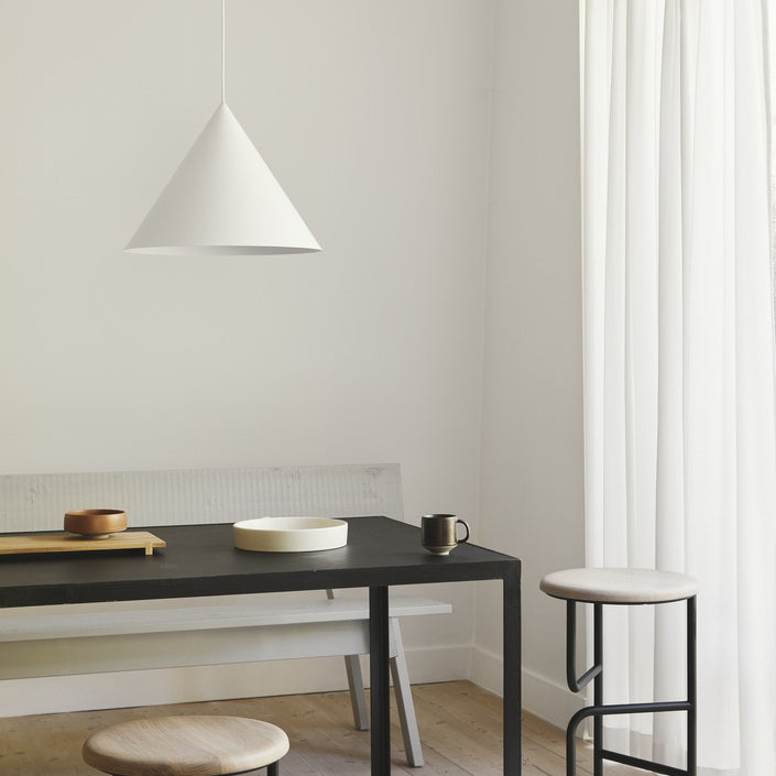 Caeluvyu moderne minimalistische hanglamp van donker metaal