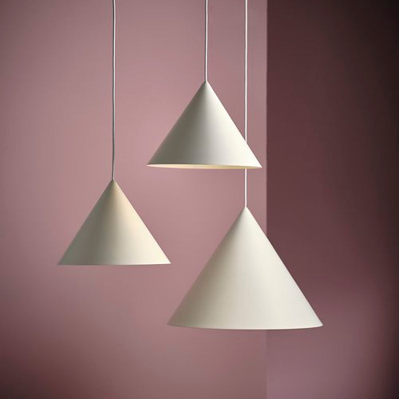 Caeluvyu moderne minimalistische hanglamp van donker metaal