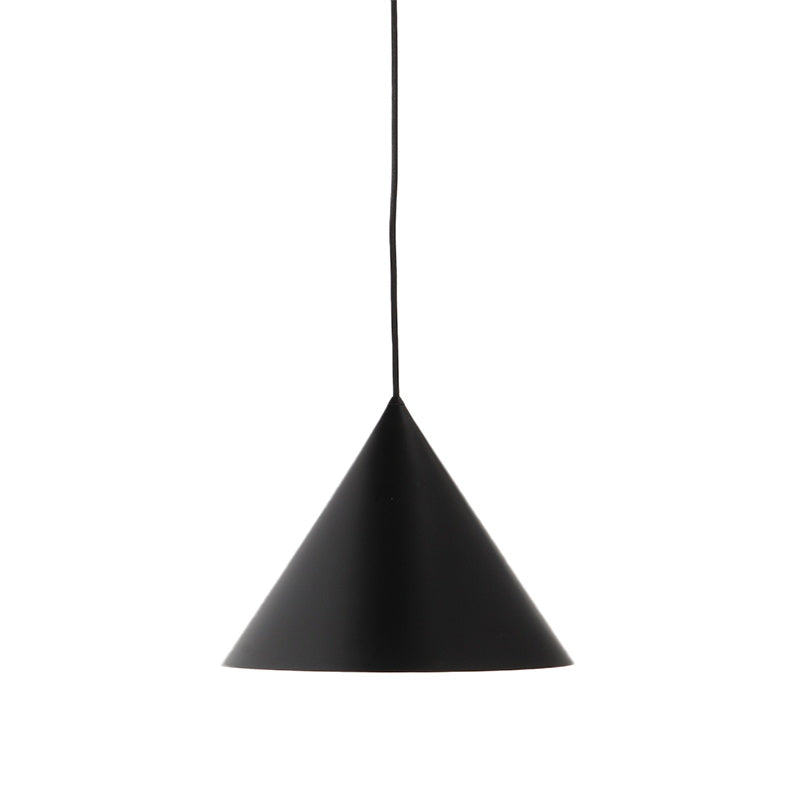 Caeluvyu moderne minimalistische hanglamp van donker metaal