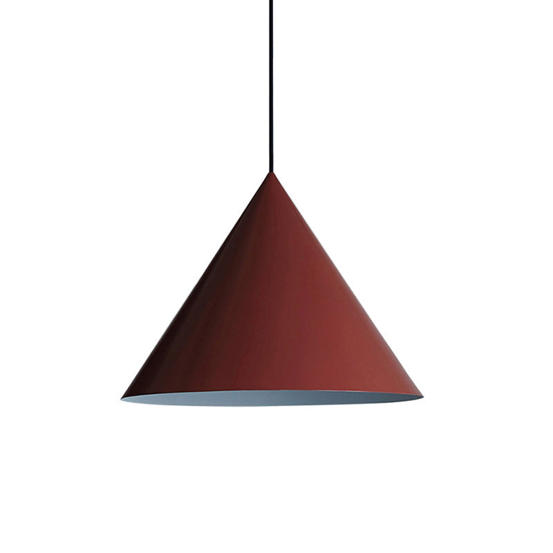 Caeluvyu moderne minimalistische hanglamp van donker metaal