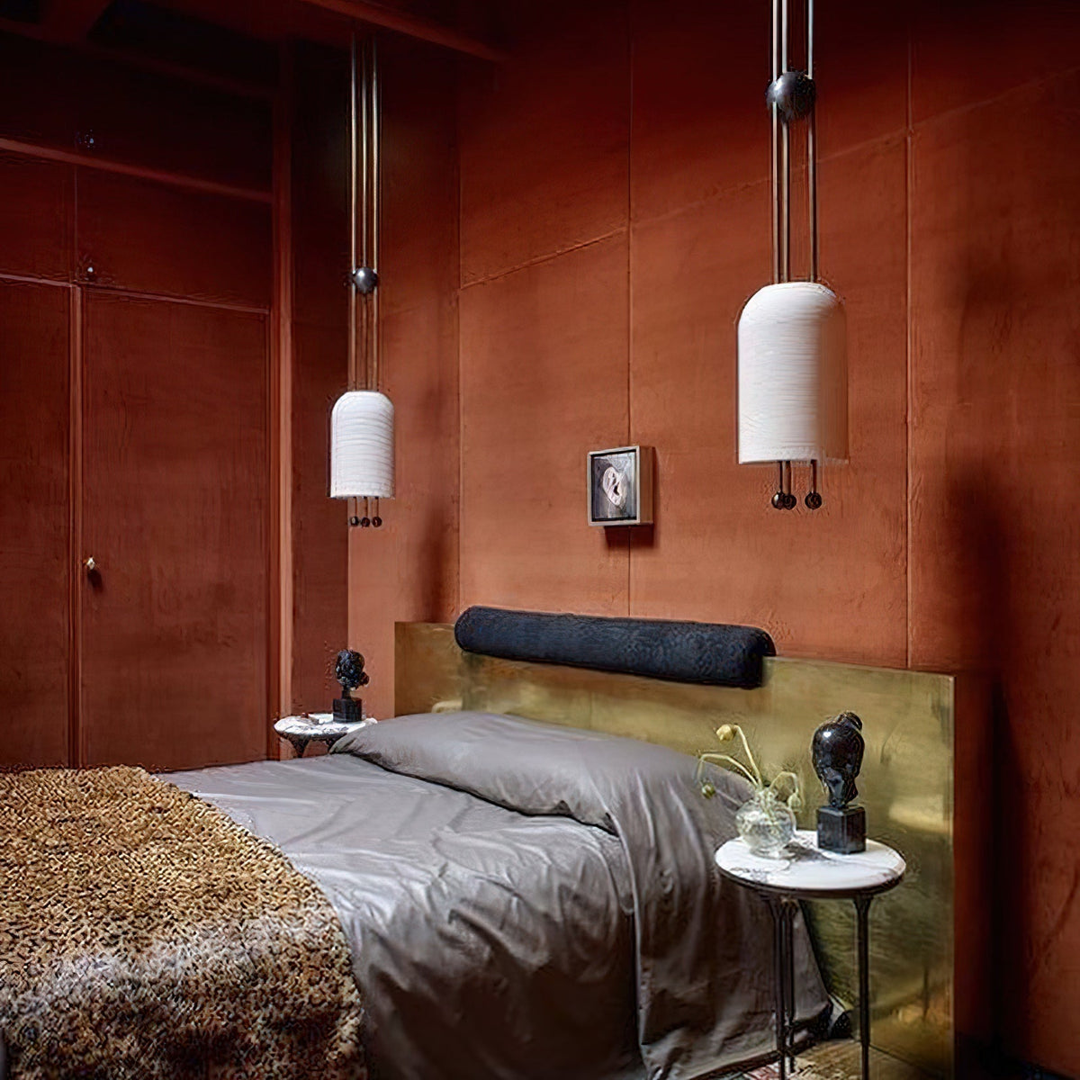Qir Traditionele Elegante hanglamp van glas