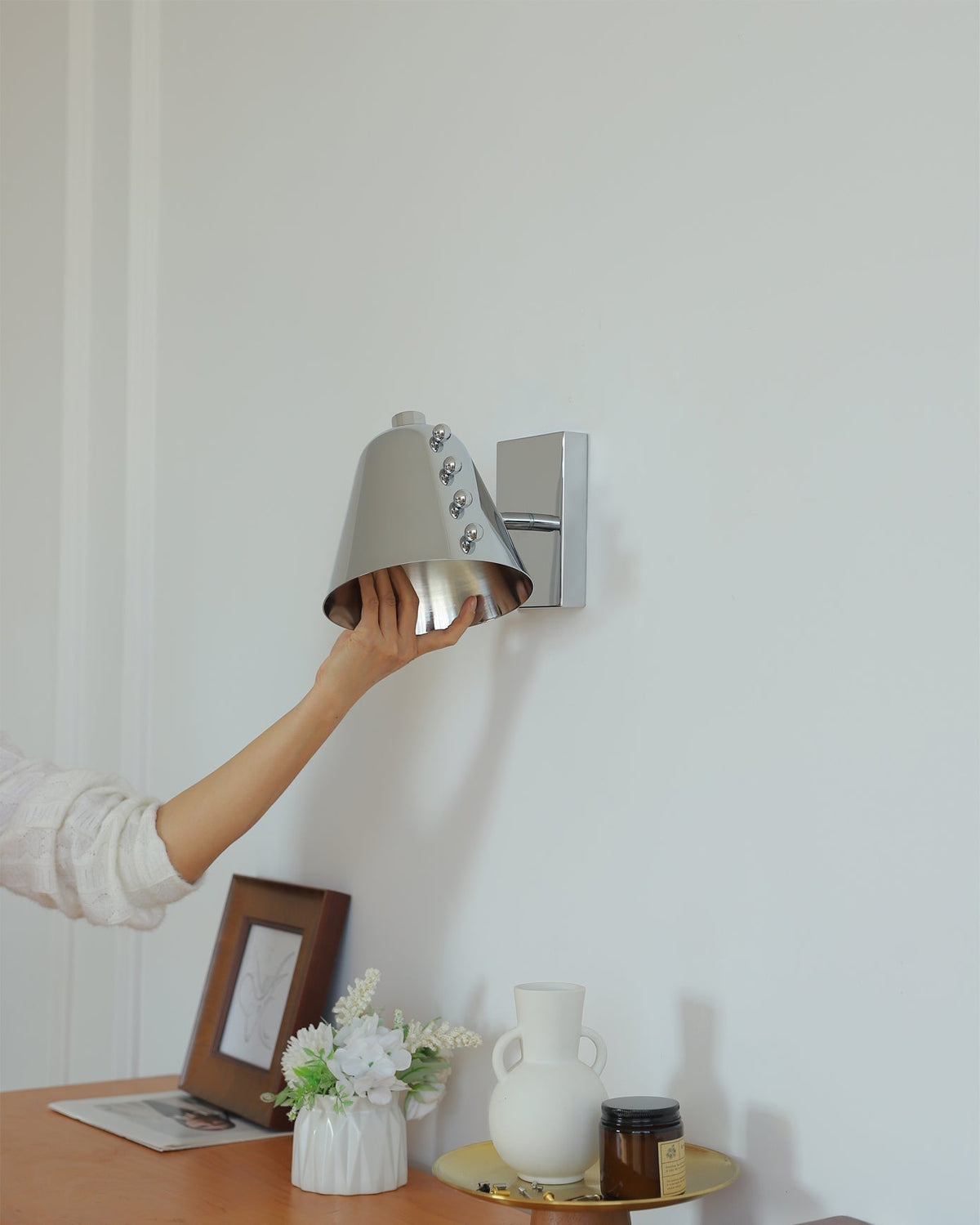 Bespoke wandlamp