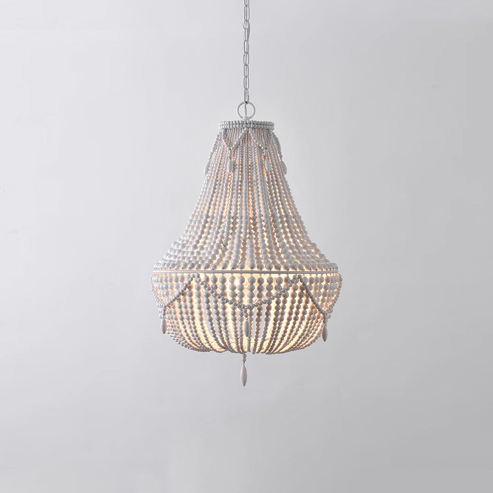 Eirikuvyu Postmodern luxe Bead Metal hout Kroonluchter