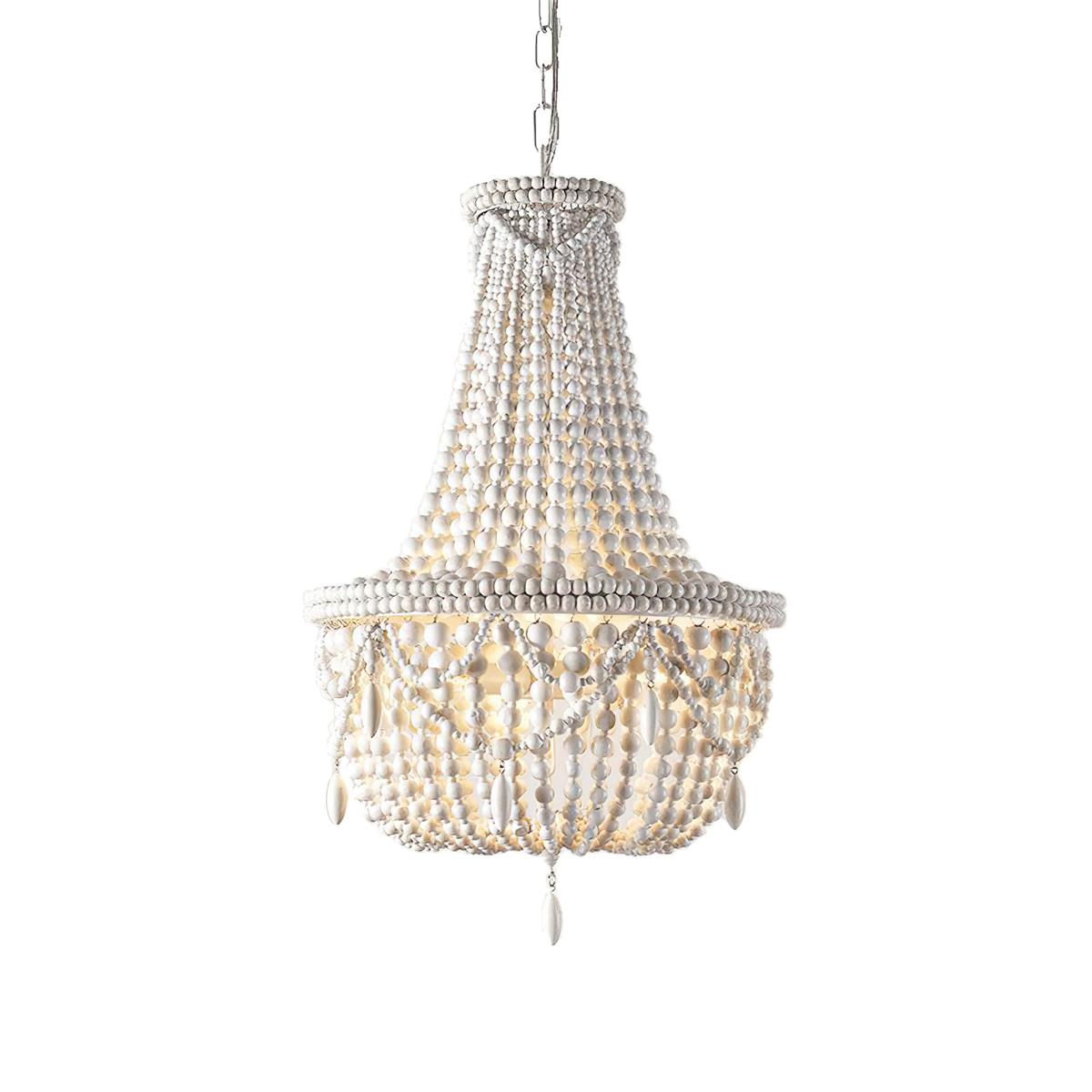 Eirikuvyu Postmodern luxe Bead Metal hout Kroonluchter