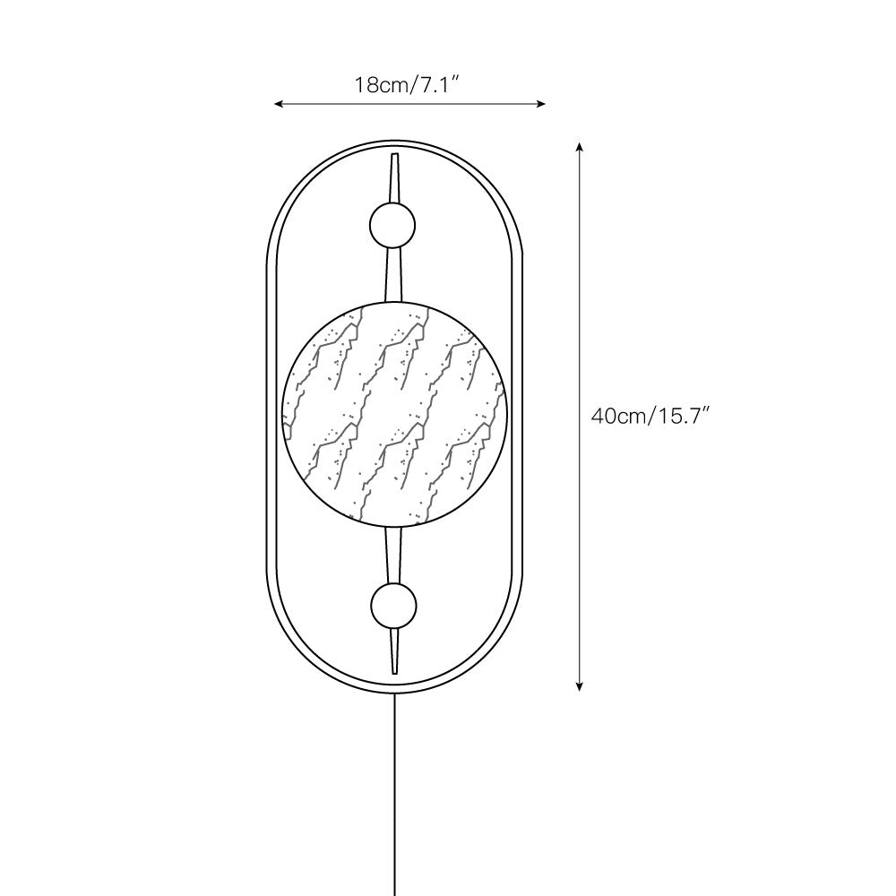 Ciralaria wandlamp