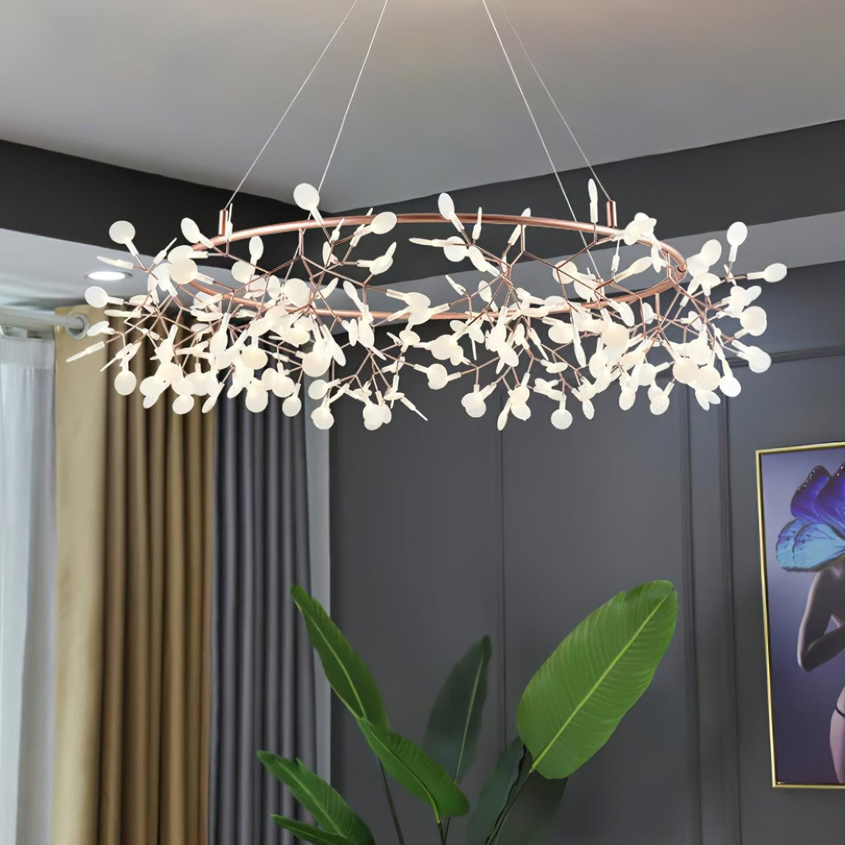 Dore kroonluchter Firefly Branch LED