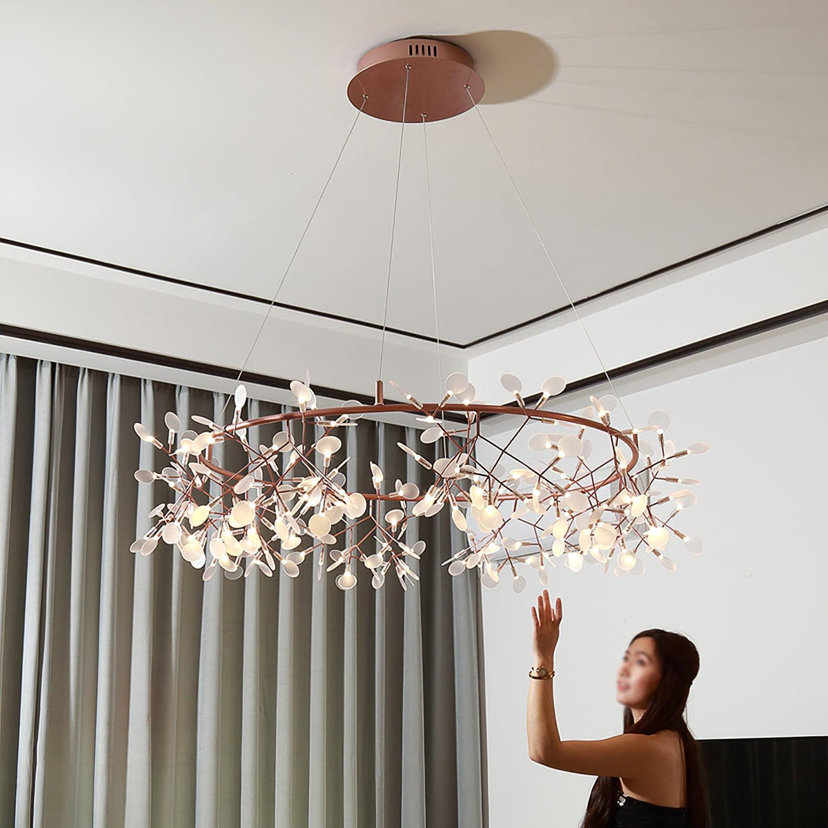 Dore kroonluchter Firefly Branch LED