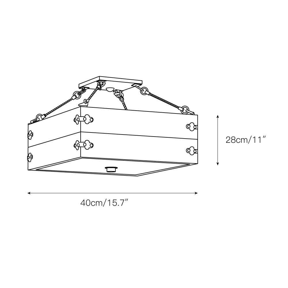 Rivorel plafondlamp