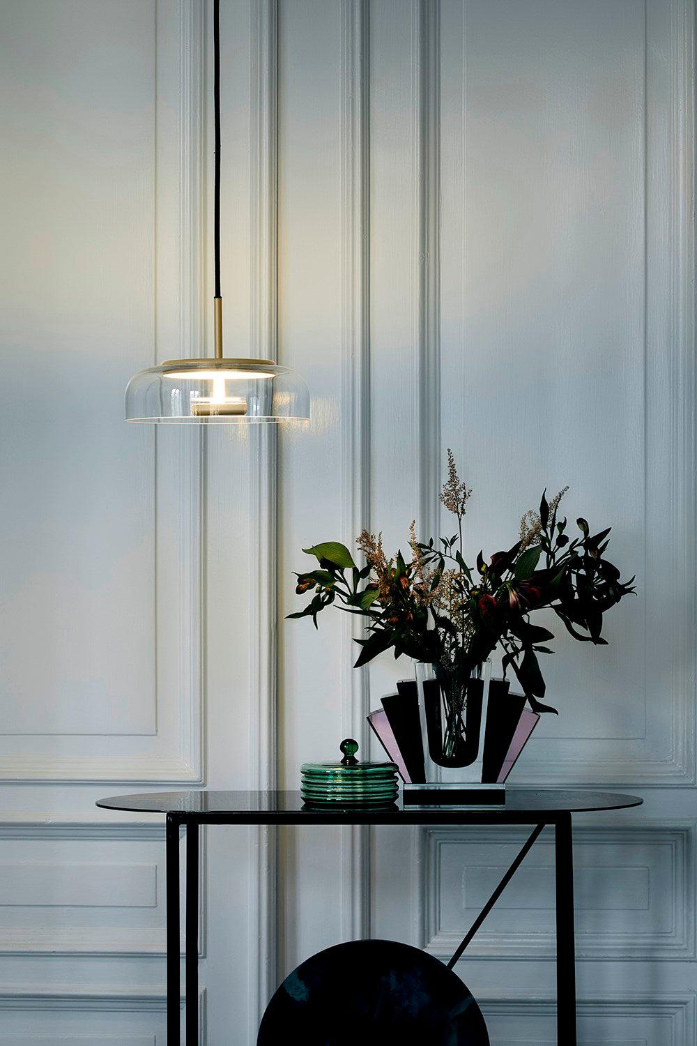 Liorenia hanglamp transparant glas strak