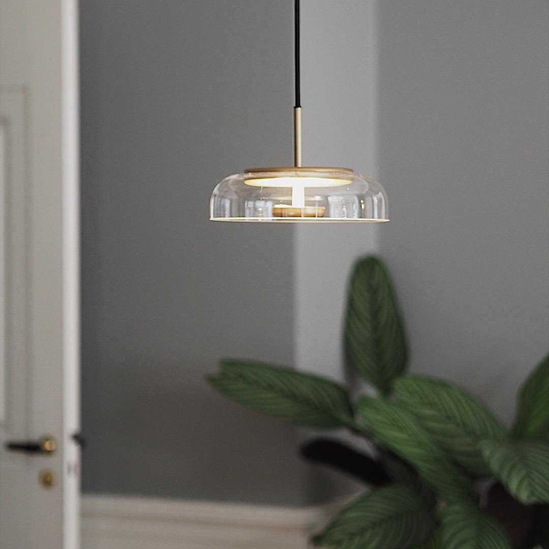 Liorenia hanglamp transparant glas strak
